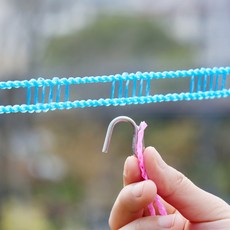 투아워 빨랫줄 10m 빨래건조