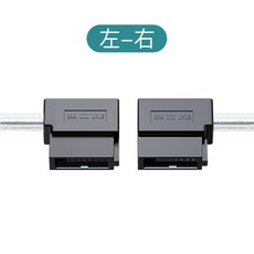실버 SATA 사타 3.0 데이터 케이블 SATA 사타 III 3 10cm-2m 잠금 래치 포함 직선에서 오른쪽으로 왼쪽, 13 LEFT-RIGHT_02 10cm, 1개