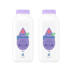 존슨즈 베이비 콘스타치 파우더 베드타임, 2개, 100g