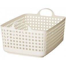 라이크 잇 (like-it) 세탁 수납 스칸디나비아 스타일 버스 바구니 폭 35.5 안쪽 51 높이 24cm 화이트 일, 1