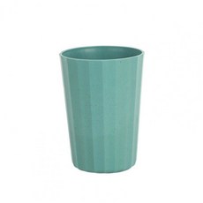 플라스틱 주스 수 쌓을 재사용 밀 빨대 컵 칫솔 마시는 않는 가능한 있는 욕실 깨지지, green, 1개