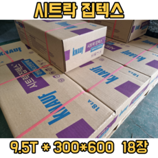 크나우프 시트락 집텍스 9.5T*300*600 보랄 천장재 천장마감재 텍스,