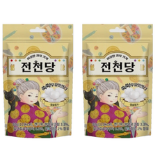 에이스엠앤티 전천당 쑥쑥 우유맛 캔디, 30g, 2개