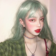 라라랜드 여자 패션 탈색 긴머리 통가발 3컬러 코스프레, 단품, CTYPE