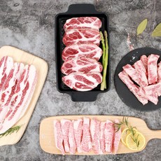 [수량한정무료고급포장] 이베리코 선물세트, 선물세트만, 1.2kg, 1개