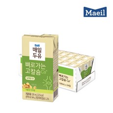 [매일] 뼈로가는 칼슘 두유 플레인 190ML 24팩, 3박스