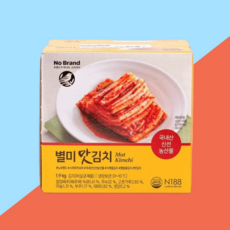 노브랜드 포기김치 별미맛김치1.9kg, 단품, 1개