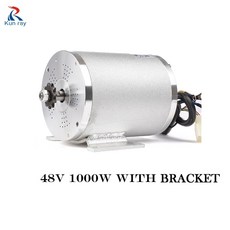 브러시리스 DC 모터 36V 72V 전기 자전거 모터 전동 카트 킥보드 스케이트보드, 48v 1000w Bracket