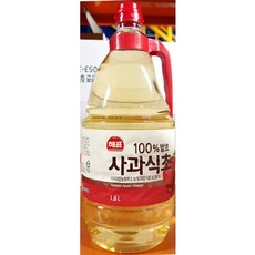 사과식초(사조해표 1.8K)X8 | 아불식초 천연발효식초파는곳, 1