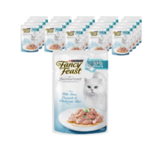  퓨리나 팬시피스트 인스퍼레이션 고양이 파우치, 참치&애호박&통곡물, 70g, 48개입 