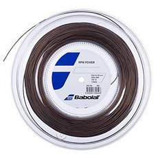 Babolat RPM 파워 (16-1.30mm) 라켓 끈 스트립 선 릴 Babolat RPM Power Ten