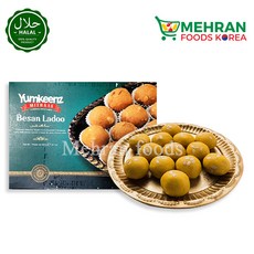 YUMKEENZ Besan Ladoo (Sweet) 400g 베산 라두 (인도 과자)