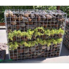  개비온 철망 담장 게비온 옹벽 돌담 돌벽 개비온철망, 1X0.3X1m 크기 갈바니즈드 고급모델 