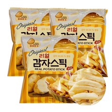 오리지널 리얼 감자스틱 감자 90.60% 함유, 3개, 20g