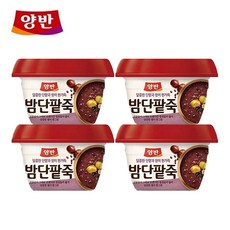 [동원] 양반 밤단팥죽 285g, 4개입