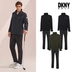 [DKNY GOLF] 남성 23FW 최신상 기능성 우븐 셋업 2종