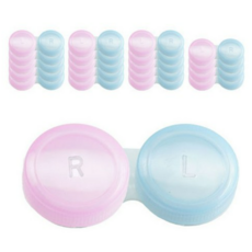  렌즈닦이소녀 소프트 렌즈 케이스, 단일, 200개 