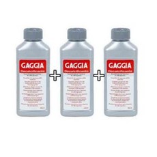 가찌아 석회질 제거 디스케일링 용액 250ml 3팩 / Gaggia Decalcifier Descaler Solution 250ml 3 Bottles, 3개