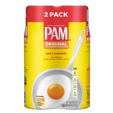 Pam 팜 오리지날 쿠킹 오일 스프레이 340ml 2개입 1팩, 1개