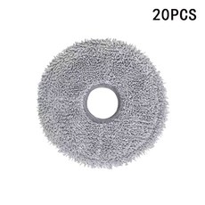 Ecovacs Deebot T20T20MAXT20PROX1 OMNIT10 OmniTurbo 진공 청소기용 세척 가능 헝겊 천 액세서리, 01 CHINA, 02 Gray fine hair