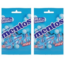 Mentos 멘토스 체리 민트 할로윈 캔디 40개입 2팩