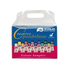 조소냐 아크릴과슈물감 12색세트 20ml