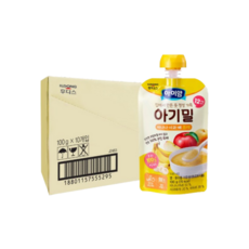 일동후디스 아이얌 아기밀 바나나사과배퓨레 100g 10입, 10개 - 아이얌퓨레