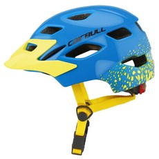 CAIRBULL 안전등이 달린 경량 자전거 헬멧, 블루