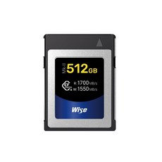 Wise CFexpress Type B 카드 CFX-B 시리즈 512GB MK-II, 1개