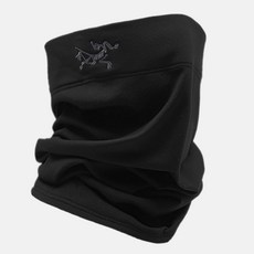 아크테릭스 로 넥게이터 LONG 스포츠 등산 축구 넥워머 남녀공용, 블랙