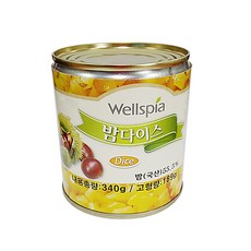 다하임 밤 다이스 340g (고형량189g), 1개