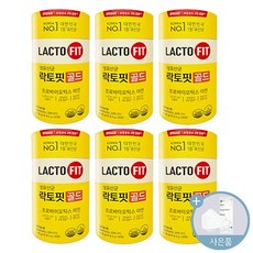 식약처 인증 인정 종근당 건강 락토핏 생유산균 골드 5X LACTO FIT 포뮬러 포뮬라 랏토핏 락토픽 라토핏 라토픽 라토피 프로 바이오 틱스 텍스 택스 + 씨오케이마스크 증정, 100g, 6개