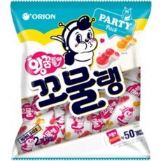 오리온 왕꿈틀이 꼬물탱 미니젤리 50p, 600g, 1개