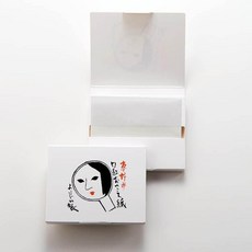 요지야 일본 특수 립 기름종이 아부라토리 종이 3개 세트 (100장 x 3개) 50 x 64mm
