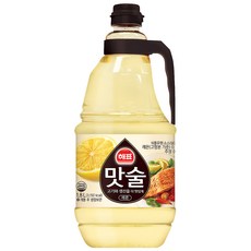 해표 맛술 레몬 1.8L 고기와 생선요리에 비린내 잡내제거, 2개