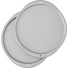 Wilton Recipe Right 30.5cm(12인치) 피자 팬 2피스 세트 스틸, 2개