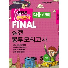 EBS 완벽분석 적중선택 파이널 실전 봉투모의고사 사회문화 (2024년) : 2025 수능 대비