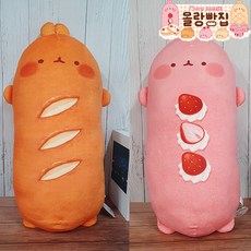 몰랑빵집 노릇노릇 몰랑이 빵 70cm 대형 인형, 바게트 70cm