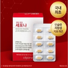 세포나 혈당케어 30.6g, 1개, 60정, 60정