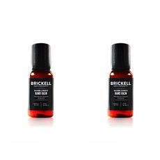 Brickell 브리켈 남자 핸드 밤 크림 알로에베라 비타민E 올리브오일 59ml 2개