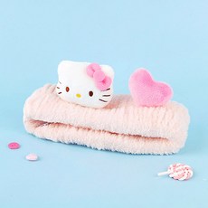 산리오 인형 세안밴드 헬로키티, 본상품, 1개, 레드