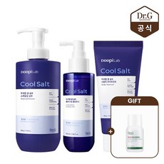 [닥터지] 두피랩 쿨솔트 3종(샴푸+트리트먼트+토닉)+토너20mL, 단품