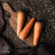 [신선연구소] 제주 구좌 흙당근 3kg(상품/쥬스용), 1개