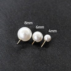 진주귀걸이8mm