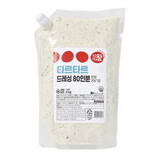 식자재왕 타르타르소스 2kg 2개, 1개