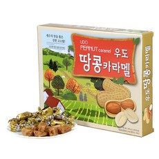 제주 우도땅콩카라멜 box형, 720g, 2개