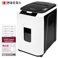 현대오피스 페이퍼프랜드 200매 자동급지 문서세단기 PK-203AF+오일페이퍼, PK-203AF(화이트)