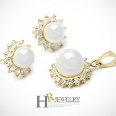 14k담수진주세트