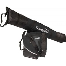 Transpack Alpine Sport Kids / Juniors 스키 백 및 부츠 백팩 콤보 : 의류, 단일옵션