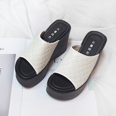 스몰라즈 여자 키높이 통굽슬리퍼 5cm 10cm 매장 사무실실내화 미용사신발